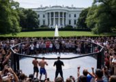 В UFC показали, как проходит подготовка к турниру в Белом доме