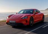 Модернизированный Porsche Taycan обрел восемь виртуальных «передач»