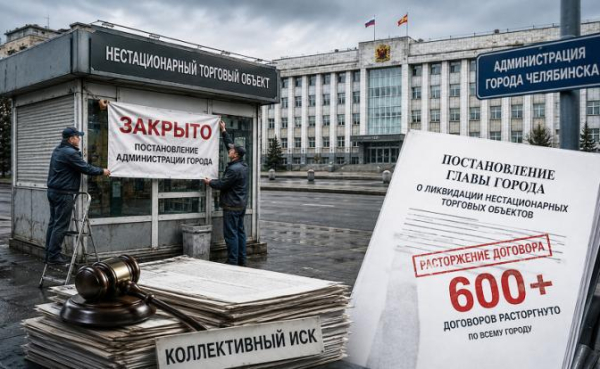 600 договоров расторгнуто: Челябинск методично уничтожает малый бизнес. Кому он мешал?