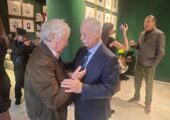 Лион Измайлов и Якубович приехали на вручение членских билетов СПР в Дом писателей