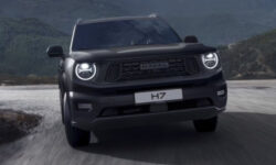 Haval H7 Космо: «антихром» от производителя и новые старые опции