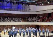 Тысяча музыкантов одновременно сыграли «Прощание славянки» в «Зарядье»